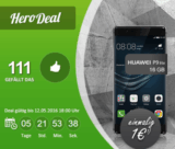 Knaller! Huawei P9 Lite 16GB mit Klarmobil Smart-Flat S Tarif für 9,95 Euro