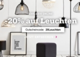 20% Gutscheincode auf Leuchten bei Mömax