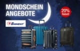 Bei Galeria Kaufhof ab 20 Uhr “Mondschein Angebote” mit satten 20% Rabatt auf auf alle Koffer von EMINENT