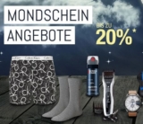 Bei Galeria Kaufhof ab 20 Uhr „Mondschein Angebote“ mit bis zu 20% Rabatt auf „Attraktives für den Mann“