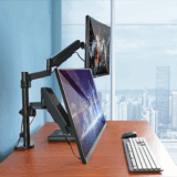 HUANUO Gasfeder-Doppelarm-Monitorständer (17-35 Zoll) für nur 45,99 Euro inkl. Versand