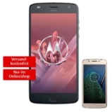 Mega-Knaller! Moto Z2 Play + JBL SoundBoost 2 + Lenovo Moto G5 mit2GB Tarif für nur 14,99 Euro