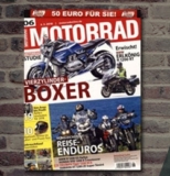 Jahresabo der Zeitschrift Motorrad für nur 117,- Euro – als Prämie: 90,- Euro Amazon Gutschein