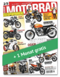 Bis zu 4 Monate „Motorrad“ für 31,85 Euro – als Prämie: 31,85,- Euro Scheck
