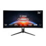 MSI Optix MAG342CQR UWQHD Curved-Gaming-Monitor (3440 x 1440 Pixel, 1 ms, 144 Hz) für nur 441,95€