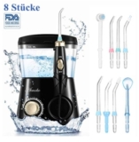 ATMOKO Munddusche mit 600ml Wassertank und 8 Funktionsdüsen für nur 23,99 Euro