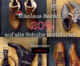 20% Rabatt auf die Kategorien Schuhe und Gürtel im Mustang Onlineshop