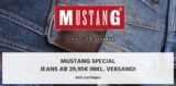 Jeans-Direct: Verschiedene Mustang Jeans für nur je 29,95 Euro