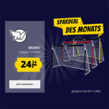 Treffer garantiert: MUWO Fußballtor aus Stahl ab 29,19€ – Kickspaß für den Garten