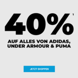 40% Rabatt auf alle Adidas, Under Armour & Puma Artikel bei my-sportswear