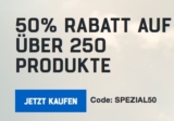 Bei MyProtein satte 50% auf fast 300 Produkte