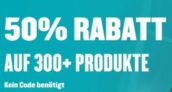 MyProtein mit 50% Rabatt auf über 300 Produkte und 35% Rabatt auf Bestseller!