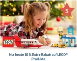 10% Rabatt auf LEGO Artikel im myToys Onlineshop bzw. 15% Rabatt in der App
