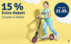 15% Rabatt auf Scooter im myToys Onlineshop