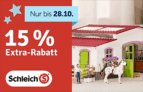 15% Rabatt auf alle Schleich Artikel (auch bereits reduzierte) bei myToys