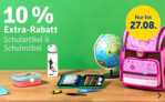 10% Rabatt auf Schulartikel und Schulmöbel bei myToys