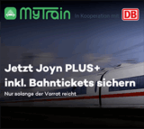 Letzter Tag: 2x ICE Bahntickets + 6 Monate Joyn PLUS+ nur 59,90 Euro – oder 1 Ticket 34,90 Euro