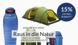 Engelhorn Sports Weeklydeal: 15% Extra-Rabatt auf Outdoor Artikel + 5,- Euro Gutschein