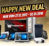 Bis zu 40% Rabatt im Happy New Deals Sale bei Notebooksbilliger