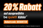 20% Gutscheincode auf ausgewählte CPU-Kühler: Zum Beispiel be quiet! PURE ROCK für 17, 59 Euro