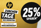 Notebooksbilliger: 25% Rabatt auf verschiedene HP Zubehör Produkte