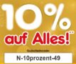 Nur heute! 10% Rabatt auf das gesamte Sortiment im Netto Online-Shop