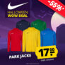 Nike Dry Park Herren Trainings Jacke (6 Farben, S-2XL) für nur 21,95€ (statt 25€)
