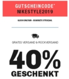 My-Sportswear.de: 40% Rabatt auf ausgewählte Nike Freizeit Schuhe