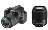 [SATURN] NIKON D3100 mit 18-55  und 55-200mm II Objektiv für nur 399,- Euro