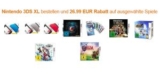 [AMAZON] Nindendo 3DS XL bestellen und 26,99 Euro Rabatt auf ausgewählte Spiele oder 20,- Euro Rabatt auf New Super Mario Bros. 2 erhalten!