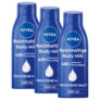 3x 400 ml NIVEA Reichhaltige Body Milk für nur 8,56€ (statt 10,95€) – Prime Spar-Abo