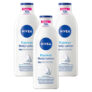 3x 400ml NIVEA Express Body Lotion für nur 7,10€ (statt 12€) – Prime
