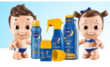 Nivea Sonnenpuppe gratis bei einem Kauf von zwei Nivea-Sun-Produkten!