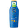 NIVEA SUN Schutz & Pflege Sonnenmilch (250 ml, LSF 20) für nur 5,11€ (statt 7,49€) – Prime Spar-Abo
