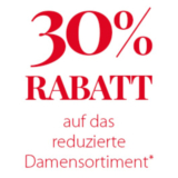 NKD: 30% Aktionsrabatt auf das reduzierte Damen-Sortiment + 5,- Euro Newslettergutschein