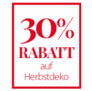 30% Rabatt auf Herbstdeko im NKD Onlineshop + 5,- Euro Newslettergutschein