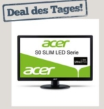 [NOTEBOOKSBILLIGER.DE] Ab 12:00 Uhr: 21,5″ LED-Monitor ACER S220HQLBbd für nur 99,- Euro inkl. Versandkosten!