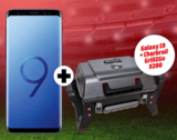 o2 Blue All-In M mit 5GB Daten für mtl. 29,99 Euro + Samsung Galaxy S9 + X200 Grill2Go für einmalig 11,- Euro