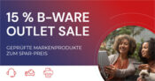 Bis 1. Oktober: Satte 15% Extra-Rabatt auf B-Ware Angebote bei Office-Partner