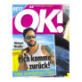 3 Monate (13 Ausgaben) der Zeitschrift OK! für 36,40€ – als Prämie: 35€ Amazon-Gutschein
