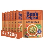 BEN’S ORIGINAL Express Mediterran 6x220g ab nur 7,74€ (statt 13,20€) im Prime Spar-Abo
