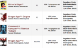 [ORIGIN] Sale am 1. April! Mirror’s Edge, Dragon Age, Dragon Age II und C&C 4 – Tiberium Twilight für je nur 3,99 Euro