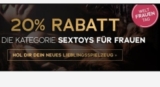 20% Rabatt auf Erotikspielzeuge für Frauen bei Orion