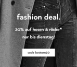 Sale mit bis zu 40% Rabatt + 20% Extrarabatt auf Hosen & Röcke im Orsay Onlineshop