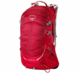 Osprey Stratos Wanderrucksack in Rot mit 24L Volumen nur 83,90 Euro inkl Versand