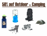 Amazon Tagesangebot: Bis zu 50% Rabatt auf Outdoorartikel!