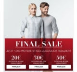 Nur noch heute! Drei verschiedene Gutscheine mit 20,- Euro bis 50,- Euro Rabatt im Outletcity Metzingen Onlineshop!