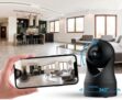 Owltron 1080P Überwachungskamera innen, 360° WLAN Kamera, Nachtsicht für 27,99€