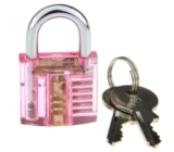 19 in 1 Padlock Lockpicking Set mit Schloss und Werkzeugen für nur 4,92 Euro