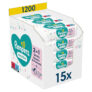 1.200 (15 x 80) Pampers Sensitive Feuchttücher für nur 21,37€ (statt 27,45€)